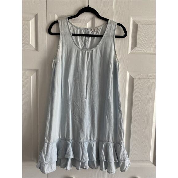 Ella Moss Women's Medium Sleeveless Blue Cassia Pullover Dress Western‎ Summer - Picture 1 of 7